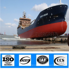 ISO Аттестовал пневматический Раздувной плавая природного каучука морской лодка корабль, запуск подушек безопасности